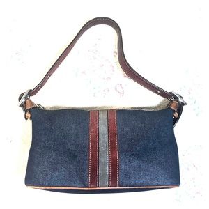Vintage denim COACH purse